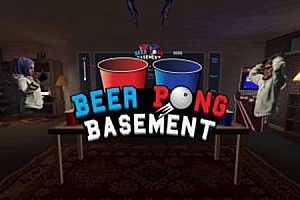 Oculus Quest 游戏《啤酒乒乓球地下室》Beer Pong Basement